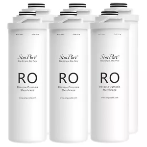 Filtro acqua sistema SimPure T1-400UV RO 400 GPD RO ricambio cartucce 1-6 confezione - Foto 1 di 14