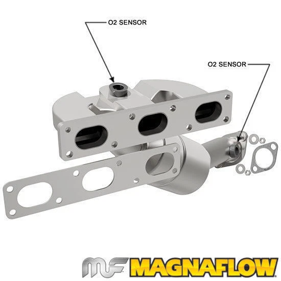 Convertidor catalítico trasero de ajuste directo Magnaflow 49773 para BMW 530i 525i 2001-2003 Foto 1 de 1