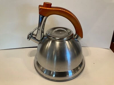 Tetera silbante de acero inoxidable para artículos para el hogar MDC mango naranja Foto 1 de 4