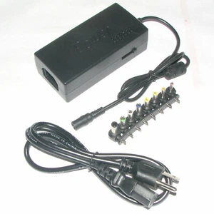 Universal Laptop Car and Airplane AC DC Adaptor 12V-24V 4-4.5A output multi plug - Picture 1 of 12