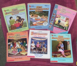 lot of {6} paperback books childern/preteen {the baby sitters club} - Picture 1 of 1