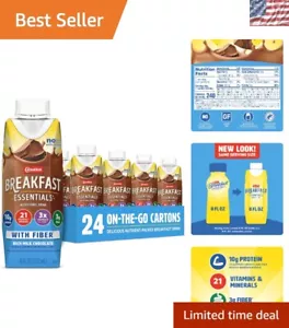 Bequemes Frühstück Ernährungsgetränk - 24 reichhaltige Schokolade 8 flüssige Unzen Portionen - Bild 1 von 10
