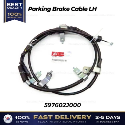 ⭐Genuino⭐ Cable de freno de estacionamiento LH 597602J000 para Kia Borrego Foto 1 de 2