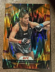 2023 Panini Select UFC #22 Cynthia Calvillo Orange Flash Concourse - Bild 1 von 2