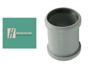 Ostendorf HT Rohre HTU Überschiebmuffe DN 110 Grau 391830001 - Bild 1 von 5