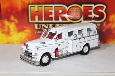 CORGI Heroes Under Fire Seagrave 70th Anniversary Safety Sedan Tenafly Fire Dept - Image 1 of 4