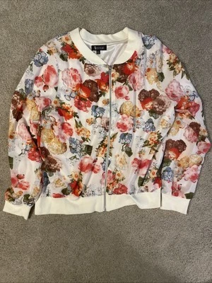 Chaqueta floral para mujer Sisters talla mediana Foto 1 de 3