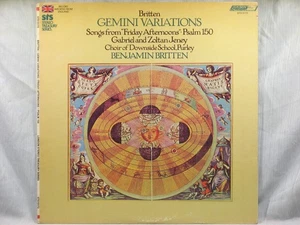 Britten - Gemini Variations, Friday Afternoons, Psalm 150 - London STS15173 - Picture 1 of 6
