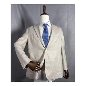 Jack Victor Loro Piana Jersey Blazer Herren Gr. 44 S Comfortwear Wolle Leinen Seide - Bild 1 von 15