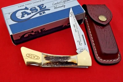 Navaja de Bolsillo Case XX BURNT STAG 5158 LSSP 1889-1989 Centennial NUEVA EN CAJA Foto 1 de 4