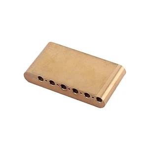 Brass Tremolo Block for Fender Strat Stratocaster Bridge Guitar Accessories - Picture 1 of 7