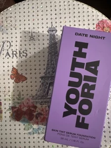 Youth Foria Date Night Skin Tint Serum Foundation - Shade 110 Fair -NIB - Picture 1 of 1
