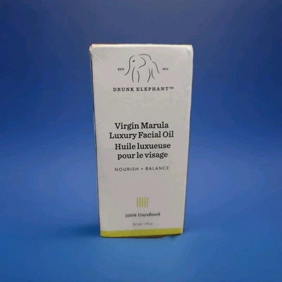 Drunk Elephant Virgin Marula Luxury Face Oil - New With Box - Image 1 of 4