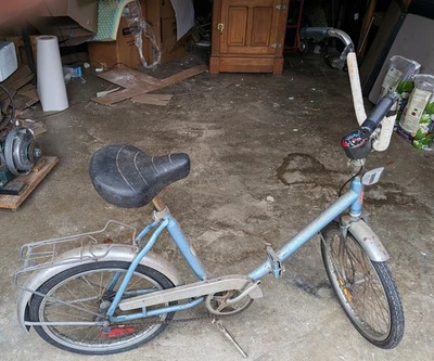 1950-1960 Vintage WORKSMAN CYCLES, OZONE NEW YORK foldable bicycle - Image 1 of 4