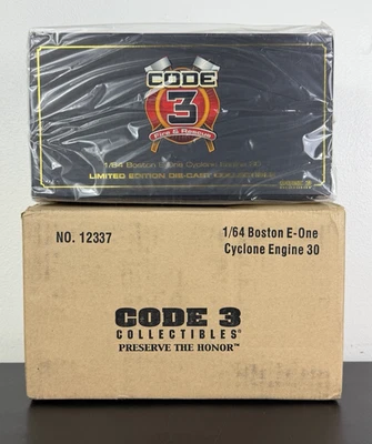 Motor Code 3 Boston E One Cyclone 30 Raro 12337 - Totalmente Nuevo Foto 1 de 4