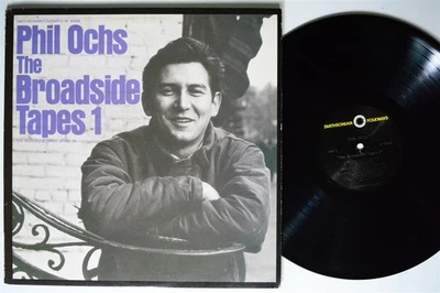 PHIL OCHS The Broadside Tapes 1 SMITHSONIAN FOLKWAYS LP NM QUIEX translucent  Foto 1 de 3