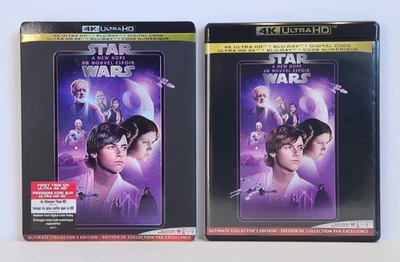 Star Wars Episode IV A New Hope 4K Ultra HD + Blu-ray 3-Disc Ultimate Slipcover - Image 1 of 4