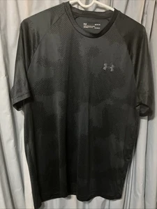 Under Armour Herren T-Shirt Large grau Camouflage HeatGear sehr guter Zustand - Bild 1 von 5