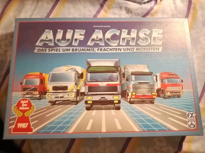 Auf Achse FX Schmid 1987 Brettspiel Gesellschaftsspiel Familienspiel Vintage  - Bild 1 von 3