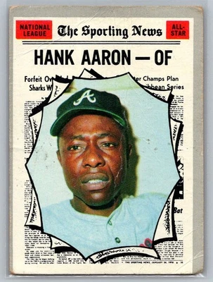 1970 Topps #462 Hank Aaron Foto 1 de 2