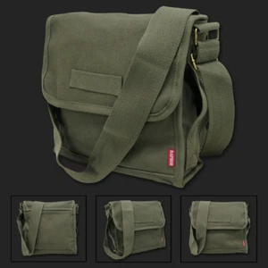 MILITARY OLIVE ARMY HEAVYWEIGHT FIELD BAG BACKPACK - Picture 1 of 1