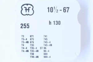 FHF 67 73 74 671 735 741 ST 96 Part 255 h=130 Roue heures Hour wheel Ruota ore - Picture 1 of 2