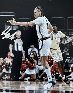 Kyshawn George Signed Autographed 8X10 Photo Miami Hurricanes BASKETBALL - Picture 1 of 1
