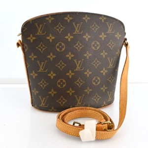 Auth Louis Vuitton Monogram Drouot Cross Body Shoulder Bag M51290 JUNK P3940CA70 - Picture 1 of 24