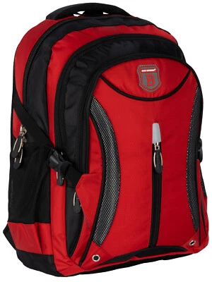 Bag Street Rucksack Sport Reisen  Arbeit Freizeit Schulrucksack TT0010_1 Rot - Bild 1 von 4