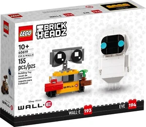 LEGO BRICKHEADZ: Eve & Wall-E (40619) Nagelneu Versiegelt - Bild 1 von 3