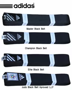 Adidas Champion Black-Belt/Karatedo/Taekwondo,Judo Black Belt(Width 5cm) - Picture 1 of 5