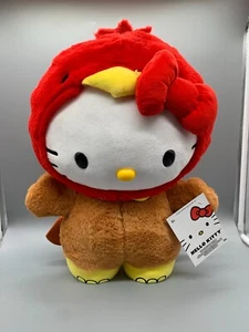 HELLO KITTY AS TURKEY ACCIÓN DE GRACIAS COSECHA SALUDADOR 18" PELUCHE NUEVO CON ETIQUETAS - Imagen 1 de 6