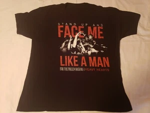 T-shirt maglietta For The Fallen Dreams Face Me Like A Man Band Metalcore XXL nera - Foto 1 di 4