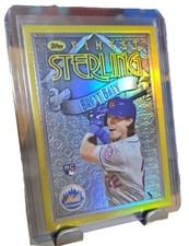 2023 Topps Finest Flashbacks Gold Border Refractor RARE  Brett Baty RC! SSP 🔥🔥