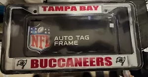 Tampa Bay Buccaneers NFL Automotive Bucs License Plate / Tag Frame - Picture 1 of 1