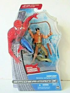 Figura de acción Marvel Legends Spiderman 3 Bullwhip Swinging Action Kraven Nueva en paquete - Imagen 1 de 11