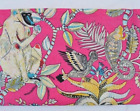 New Pink Handmade 20 Yards Fabric Monkey Printed Cotton Crafts Sewing Fabric US