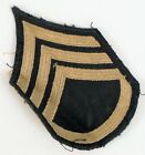 WWII ERA US ARMY AIR CORPS ? TRIPLE CHEVRON PATCH USA PILOT EMBROIDERED !