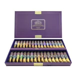 Mijello Mission Tourmaline Two Tone Granulation Watercolor Set of 34 MGC-8034 - Picture 1 of 3