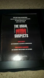 The Usual Suspects Rare Original Best Director Oscars Promo Poster Ad Framed! - Afbeelding 1 van 2