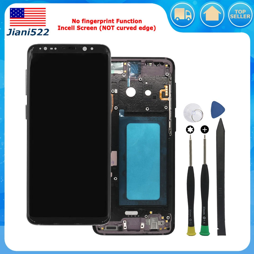 Marco digitalizador táctil con pantalla LCD Incell para Samsung Galaxy S9 G960 G960F G960U1 Foto 1 de 4