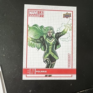 2021-22 Upper Deck Marvel Annual Canvas Variant Parallel #65 Polaris