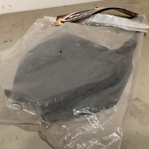 #p4 UFO Black Front Number Plate 03 Kawasaki KX125/250 KA03740-001 - Picture 1 of 7