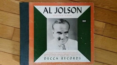 Vintage  - Jazz Ragtime Blues  Al Jolson  4 Record Collection   10 inch records Foto 1 de 4