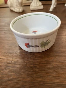 LOUIS LOURIOUX Ramekin La Faune Made in France Flowers - Picture 1 of 7