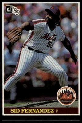 1985 Donruss #563 Sid Fernandez - Image 1 of 2