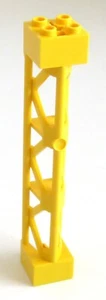 LEGO - Soporte / Soporte 2 x 2 x 10 soportes triangulares, amarillo # 95347 - Imagen 1 de 2