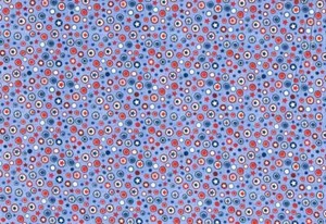 Tribute Blue 673 Cotton Fabric (112cm per meter) - Picture 1 of 1