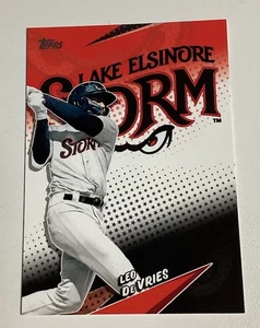 2025 Topps Pro Debut LEO DE VRIES Star Of MiLB Insert Card STAR-15 Athletics - Picture 1 of 2