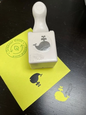 Tarjetas álbum de recortes artesanías de ponche de ballena de Martha Stewart playa océano Foto 1 de 3